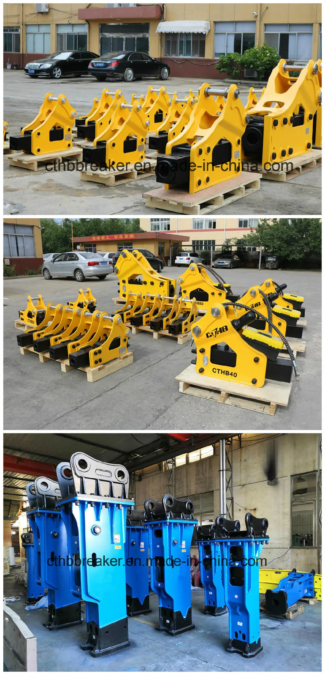 Yantai Machinery Customized High Precision Hitachi pH65A Demolition Hammer